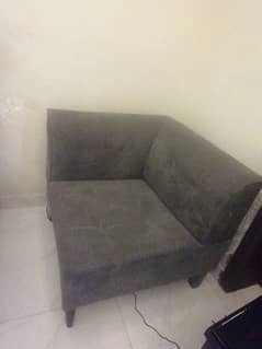 L shaped good quality sofa