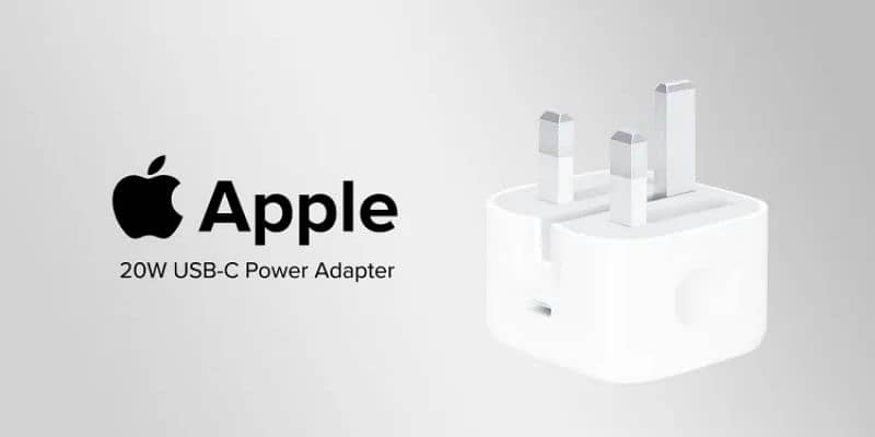 Apple 20W Adapter with 12 Months Warranty Imported Stock Dubai Variant 1