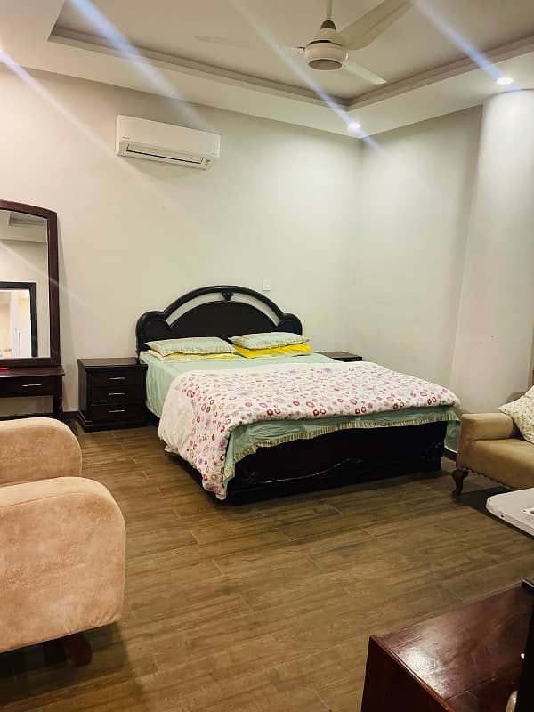 2 Bed Luxury Furnished Apartment Available. For Rent in Zarkon Heights G-15 Islamabad. 4