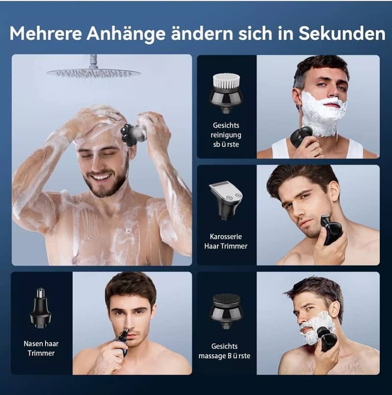 Head Shavers for Bald Men /  Men's Rotary Shaver /  Hair Trimmer 1