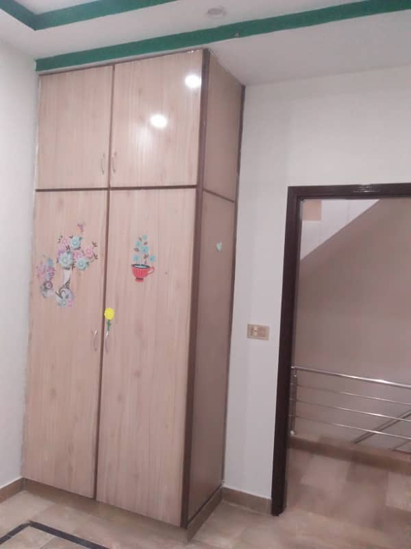 10 marla upper portion 3bad attch bath tvl for rent marble floring wood wark 11