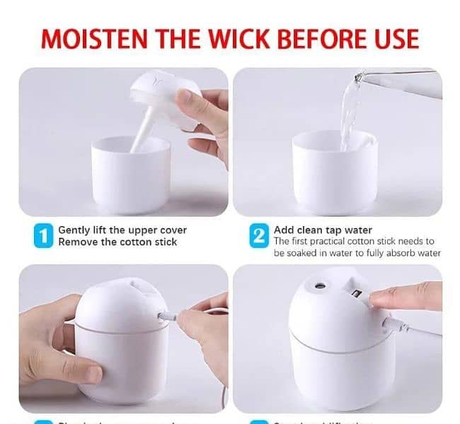 Mist spray humidifier 1