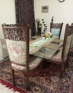 Dinning Table with 6 Chairs