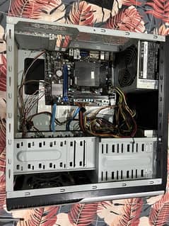 core i5 3rd Gen on MSI H61M dual channel Board 8 gb ram  and 128gb SSD