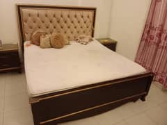 Luxury  bed set urgent  sell