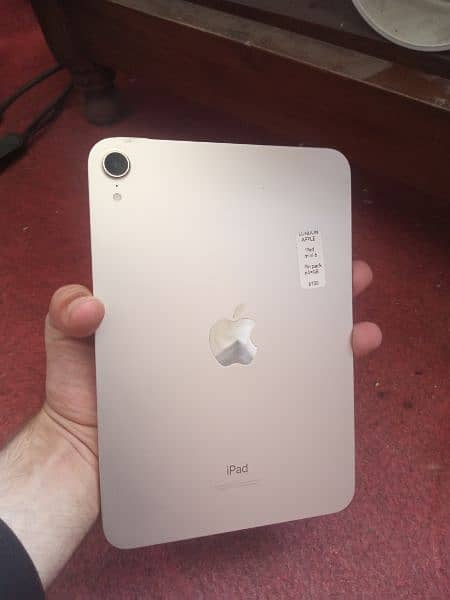 ipad mini 6 with full box and charger 4
