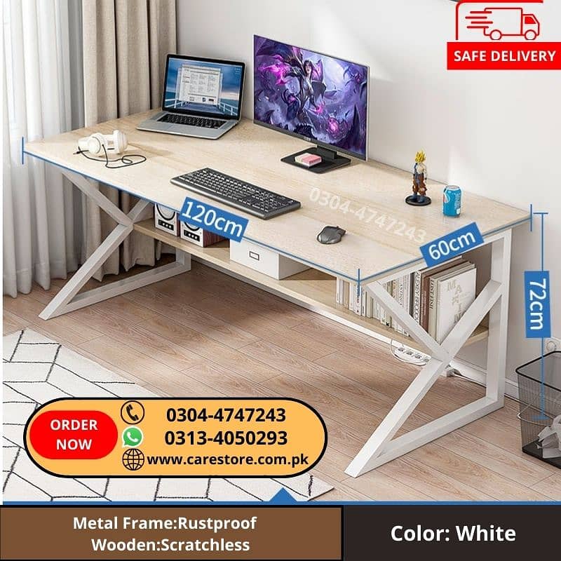 Computer table, study desk, office workstation of professional work 2