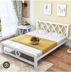 cheap and strong iron king size bed