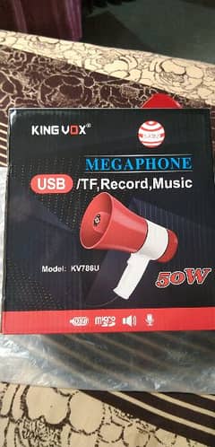 Megaphone Speaker KINGVOX Model KV786U