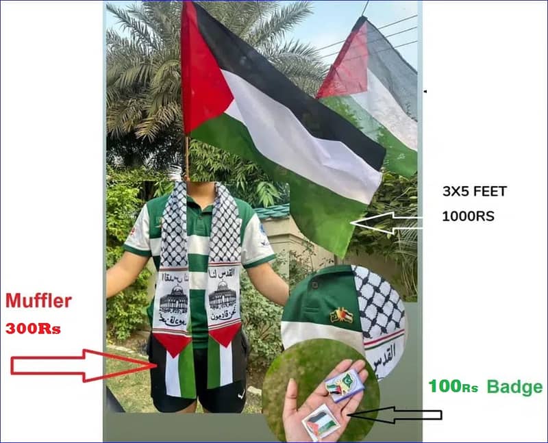 Palestine Flag, Palestine Scarf , Muffler , flag of pakistan 3