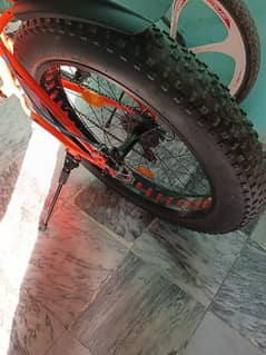 brand new cycle big tyre very nice condition phone number 03369178187