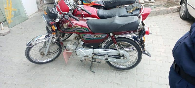 honda CD70 model 2023 4