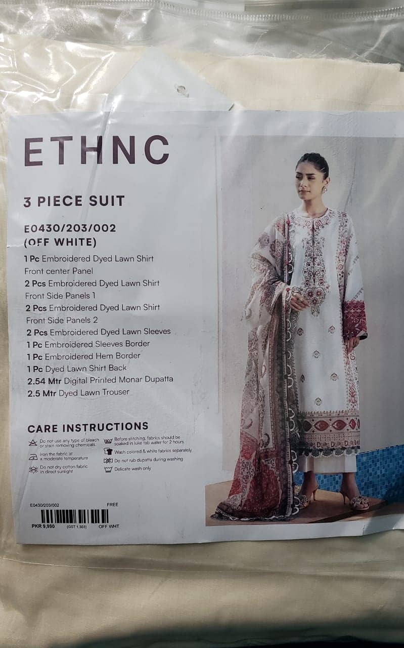 ETHNIC unstitched 1