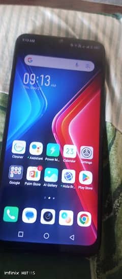 infinix mobile hot 11 play 4GB ram and 64GB memory looking new