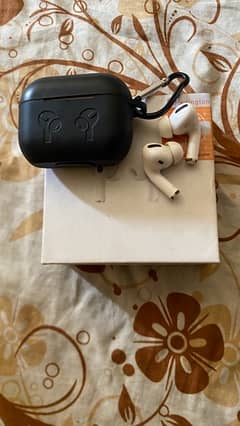 Air pods pro with box and back cover 0