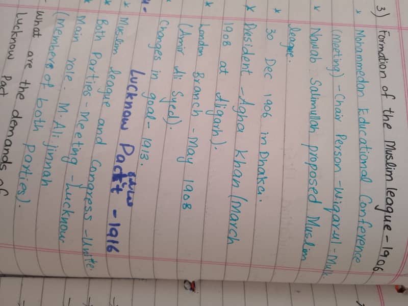 Handwriting assignment work 10