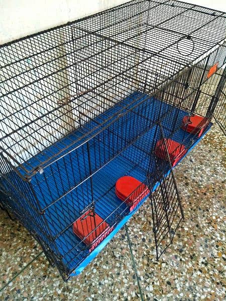 cage (pinjra)folding for parrots,hens,cats,puppy. . 0