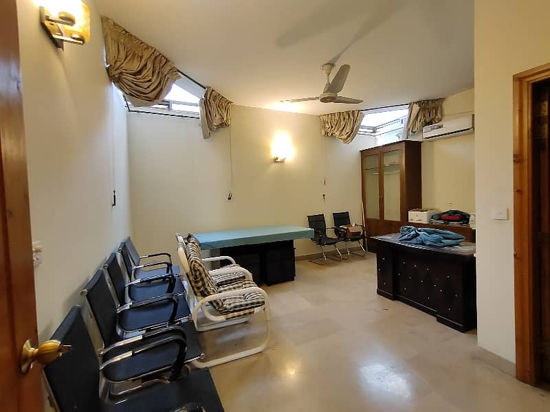 F-11 Beautiful Un Furnished Lower Ground Floor With Extra Land Available For Rent 21
