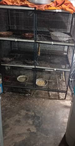 6 portion spport wellding cage for sale 1/2 by1/2 by2