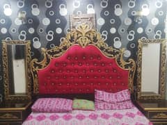 Bed (Brand New) with Side Table, Dressing Table, Bed Plus Dewan. 0