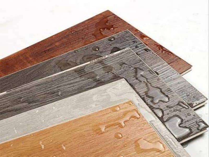 Fluted Panel / Vinyl Floor / Wooden Floor/ Wallpaper/ Blinds/ Gym Tile 8