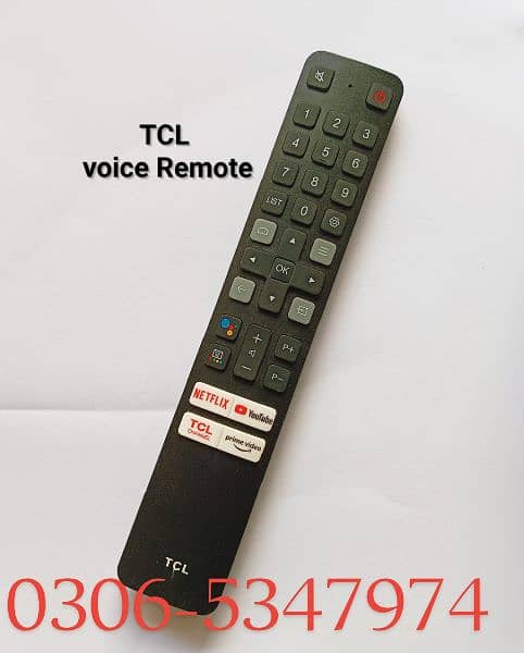 TCL Samsung LG Magic Haier Sony Remote Control for Led TV 2