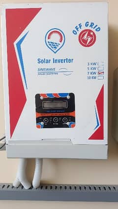 Sine wave solar inverter 7kw(solar+wapda)