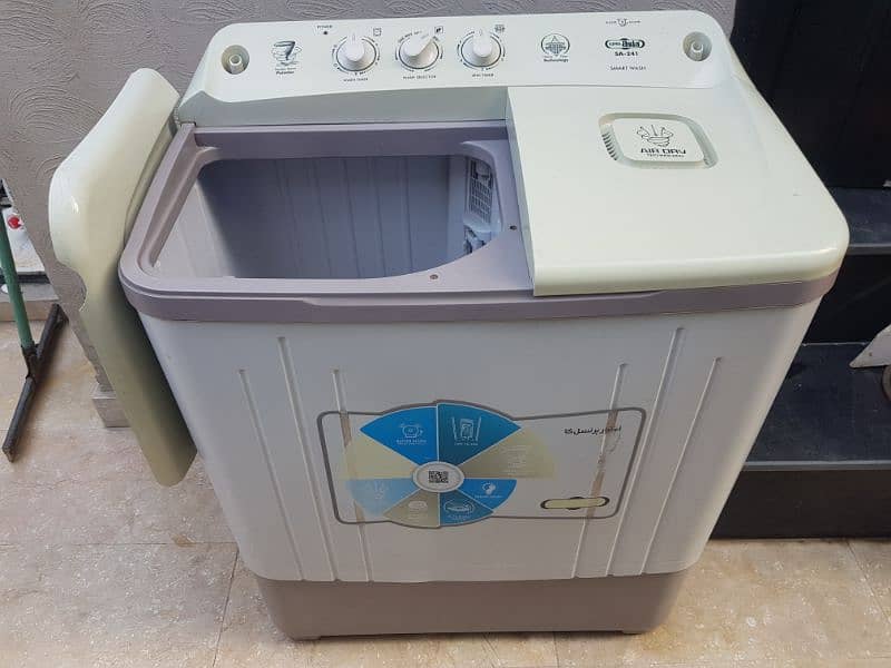 washing machine + dryer super asia brand new condition 7