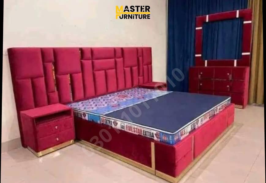Poshish bed, Bed set, double bed, king size bed, single bed 3