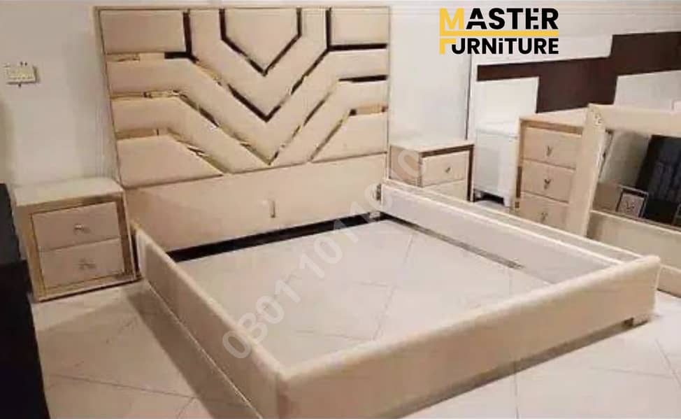 Poshish bed, Bed set, double bed, king size bed, single bed 14