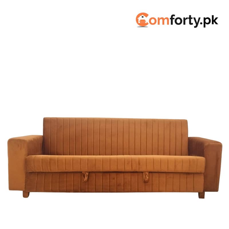 Double Sofa Cum bed|Molty|Sofa Combed|Chair set |Turkish|L-Shape |Sofa 11