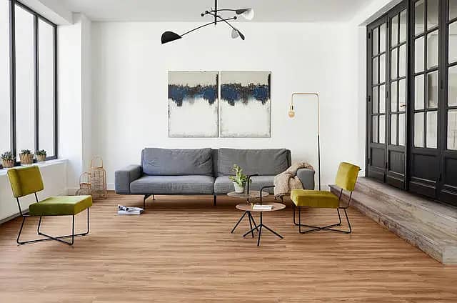 Vinyl floor, Wooden floor, water proof Vinyl luxury and elegant design 3