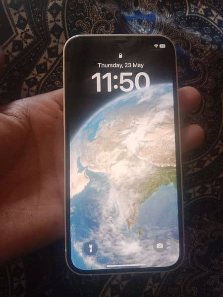 I phone 12 white color 128 gb 1