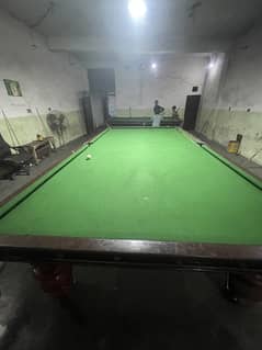 6*12 Aur 5*10 ki 2 Snooker Tabel for sale In Good Condition