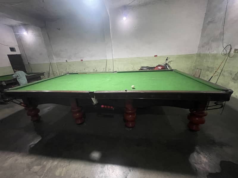 6*12 Aur 5*10 ki 2 Snooker Tabel for sale In Good Condition 1