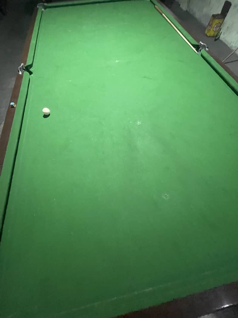 6*12 Aur 5*10 ki 2 Snooker Tabel for sale In Good Condition 2