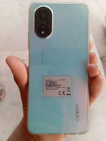 Oppo A18 4+4 Ram 128 Rom With Box Charger 1