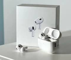 airpods pro 2nd gen old 1month ago and white color metal price 9000