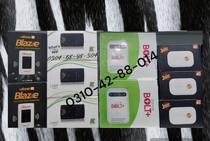 ZONG BOLT PLUS UNLOCK DEVICES AVAILABLE ALL SIM USE 0