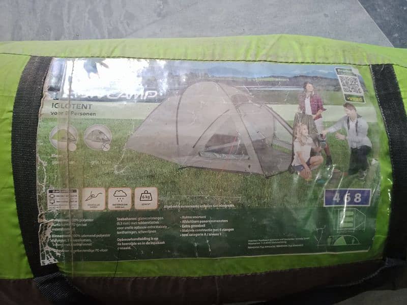 Camp for 4 to 6 persons, Nylon water proof 1