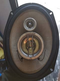 kenwood 718 speaker pair with wire 0