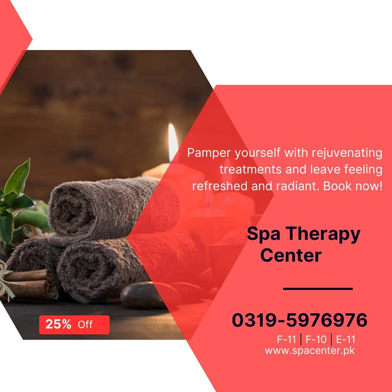 Spa center / spa services in all islamabad/ rawalpindi 0