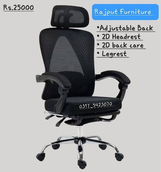 Ergonomic Chairs Office Chairs Executive Chairs Rajput Furniture 12