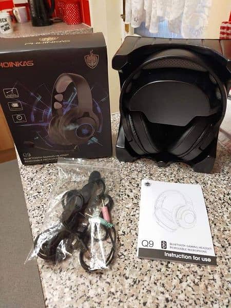 Phoinikas Q9 Gaming Head set with external Mic 2