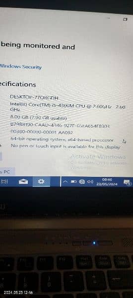 urgent sell Fujitsu laptop i5 4th generation like new 1