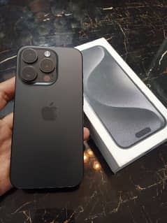 iPhone 15 pro Black color