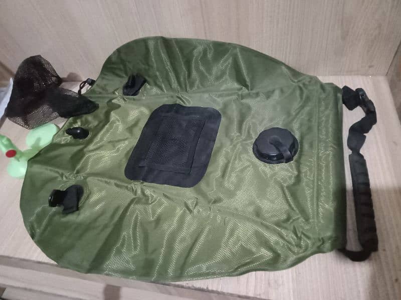 outdoor camping shower, 20L water bag 2