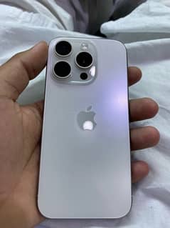 Iphone 15 pro white titanium