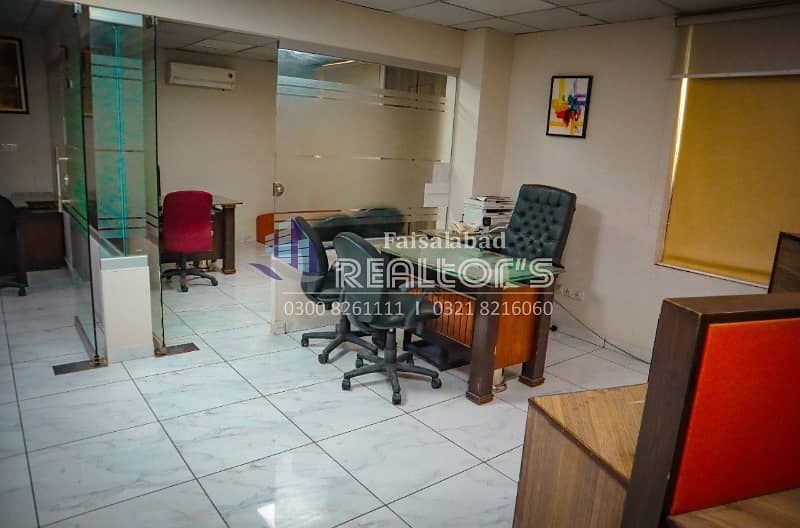 VIP Offices Available For Rent With All Facilities At Prime Locations of Faisalabad 3