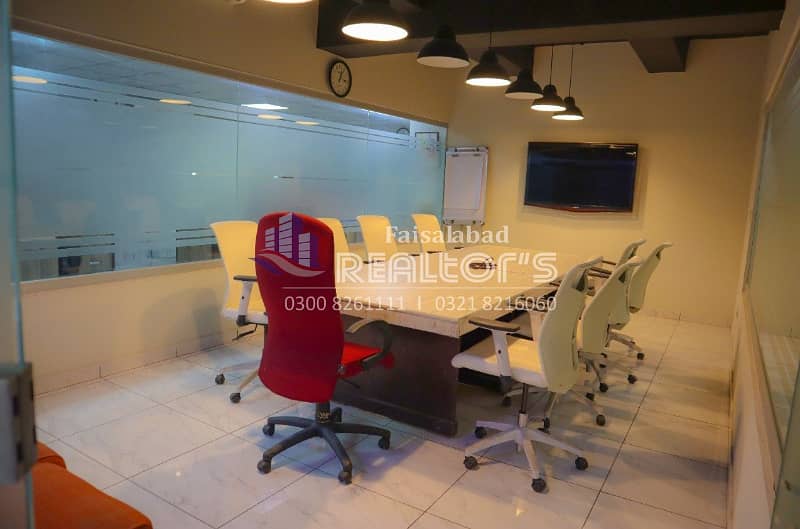 VIP Offices Available For Rent With All Facilities At Prime Locations of Faisalabad 7